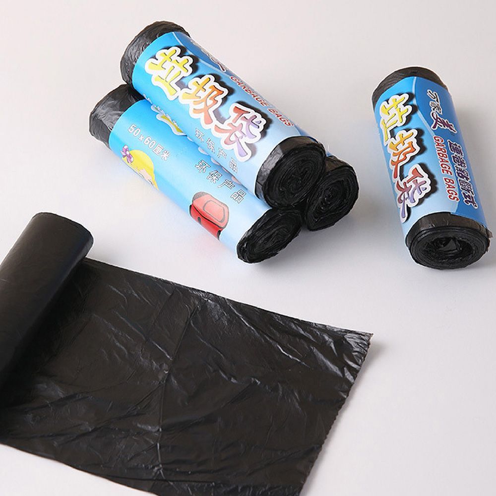 【預購 5入】【 15入/包 】點斷式 平口垃圾袋 5入組 垃圾袋 多用 平口垃圾袋 加厚垃圾袋 清潔袋 嘔吐袋 黑色垃圾袋 撿便袋 垃圾袋 垃圾桶【DO565】