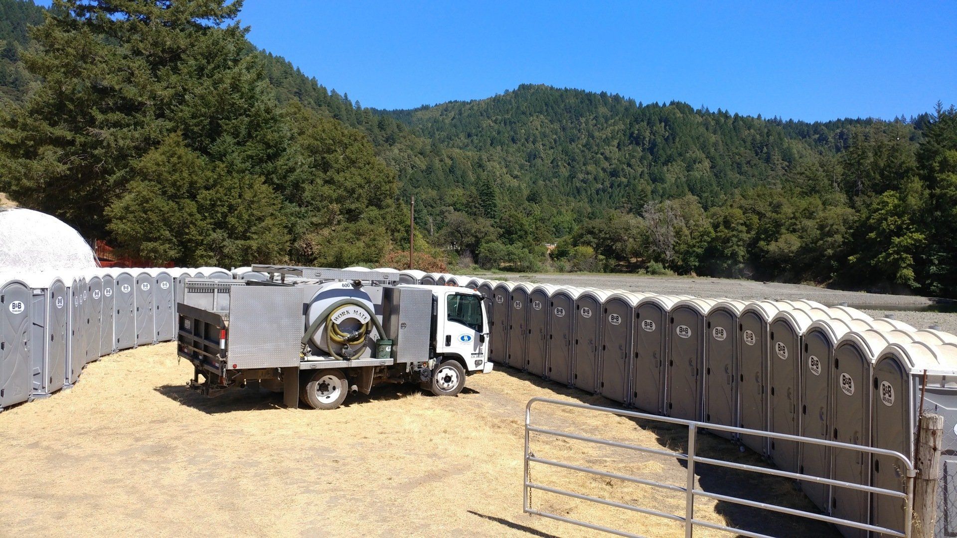 Four Portable Toilet — Blue Lake, CA — Six River Portable Toilets