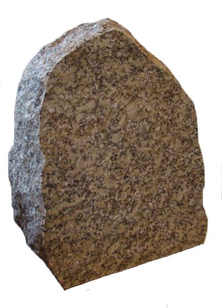 Sample of natural granite boulders/slabs rough cut direct from the quarry, with one face polished ready for engraving.