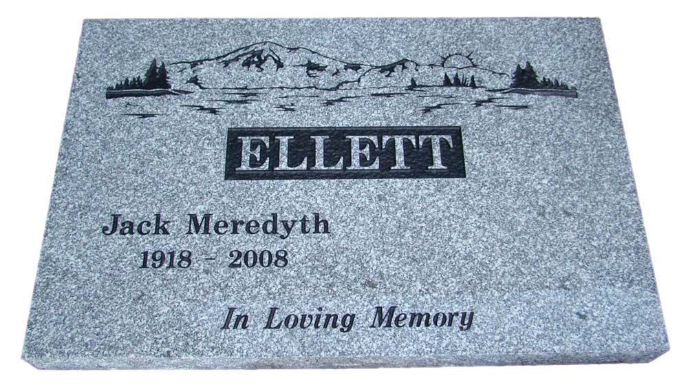 A gravestone for jack meredyth in loving memory