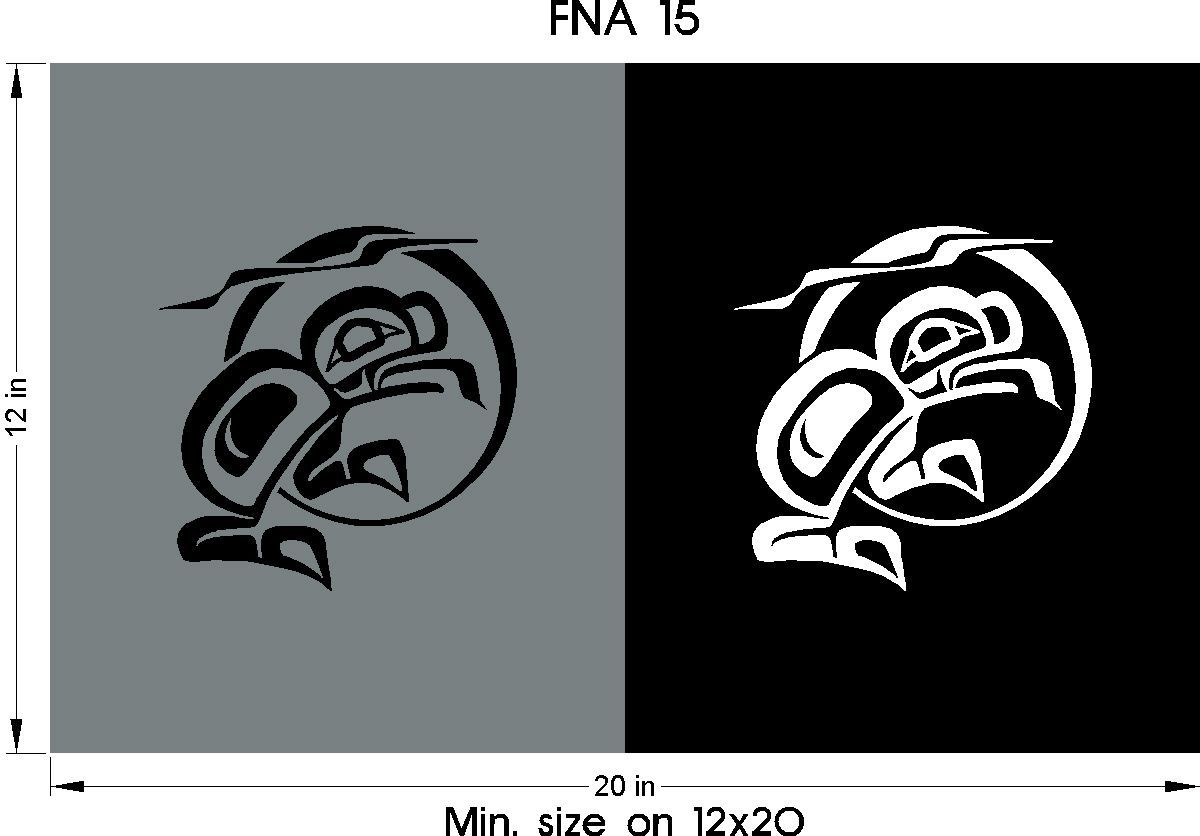 First Nations Art for Headstone engraving