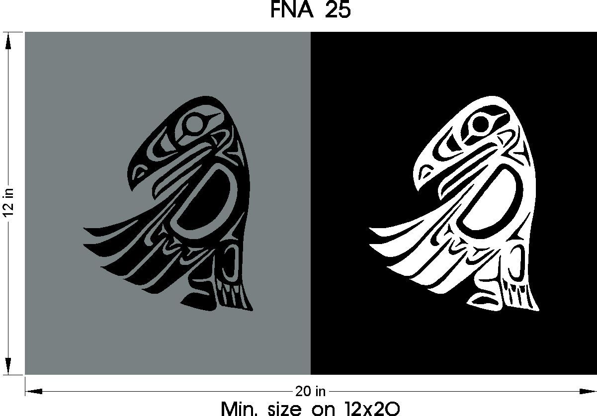 Indigenous Art for Headstone engraving - bird