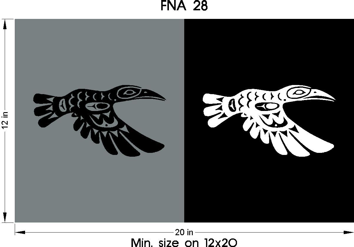 First Nations Art for Headstone engraving