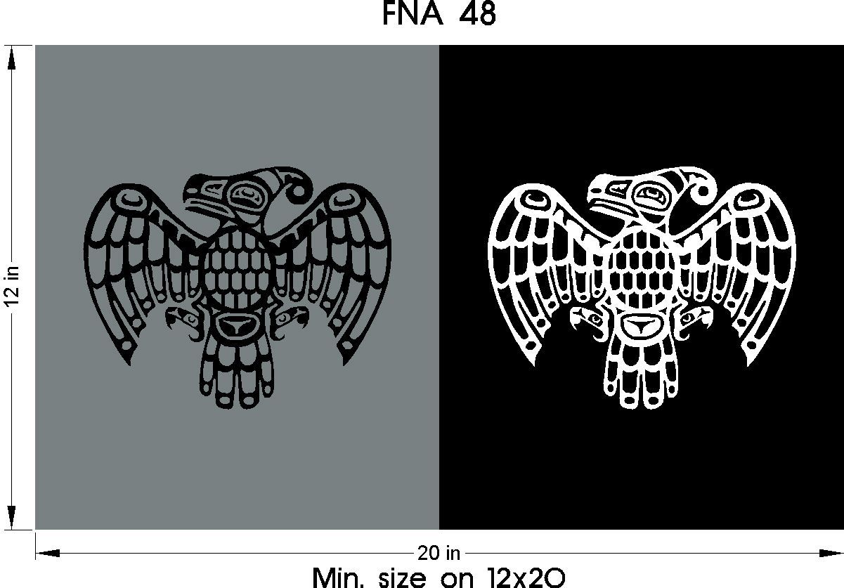 First Nations Art for Headstone engraving