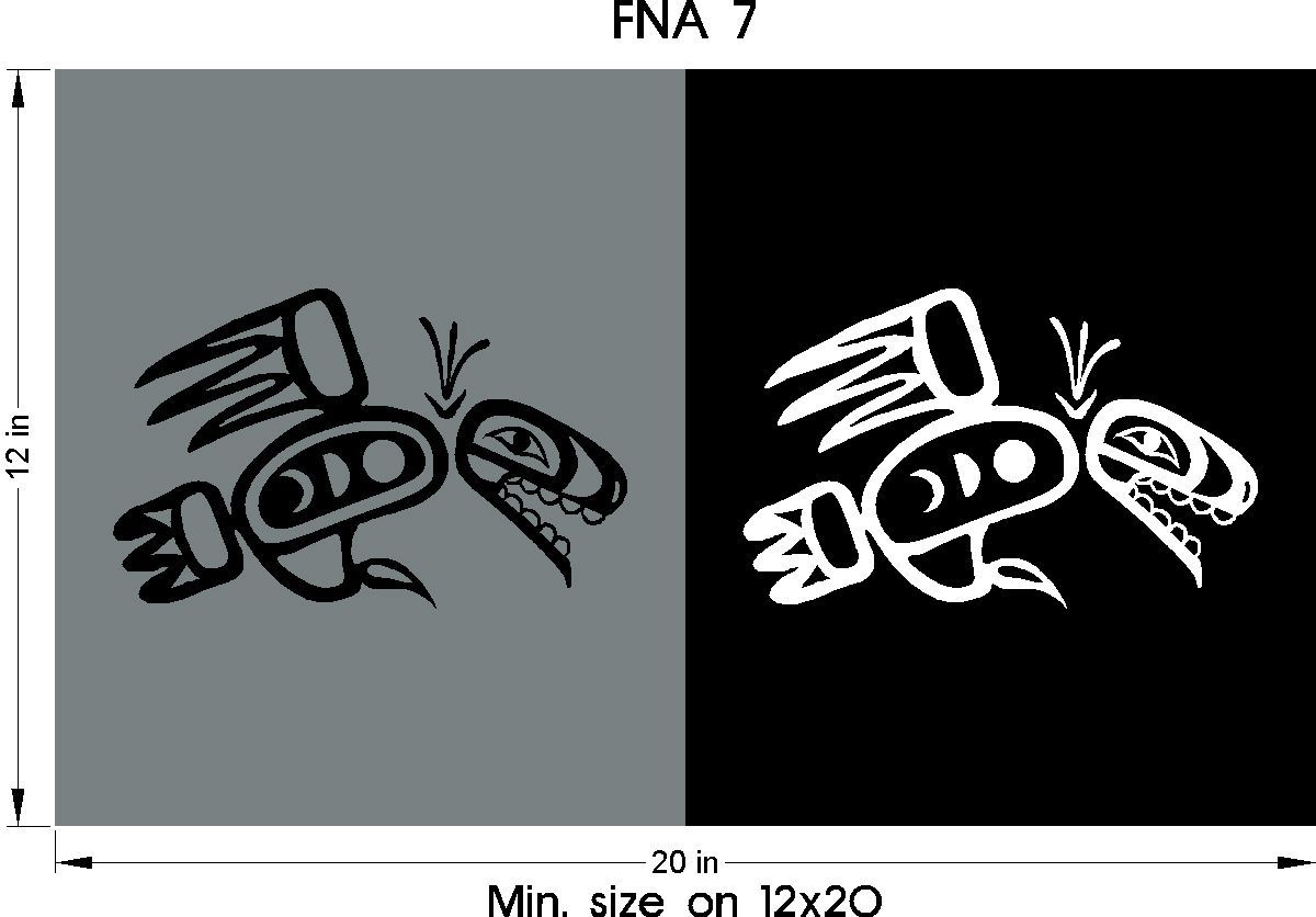 First Nations Art for Headstone engraving