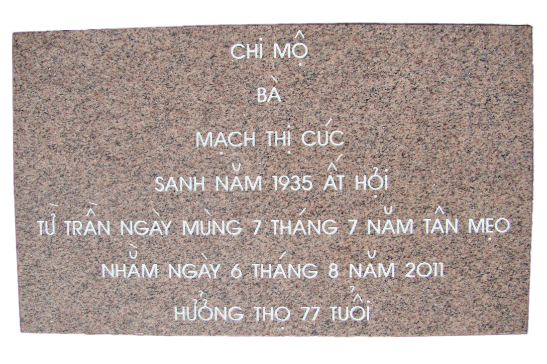 A stone plaque with chinese writing on it on a white background.