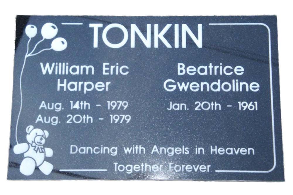 A memorial for william eric harper and beatrice gwendoline