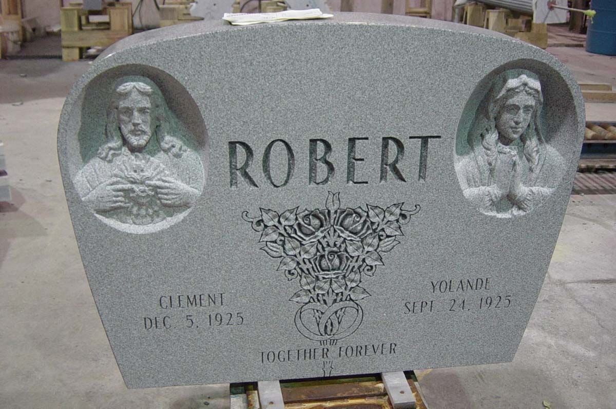 A gravestone with the name robert on it