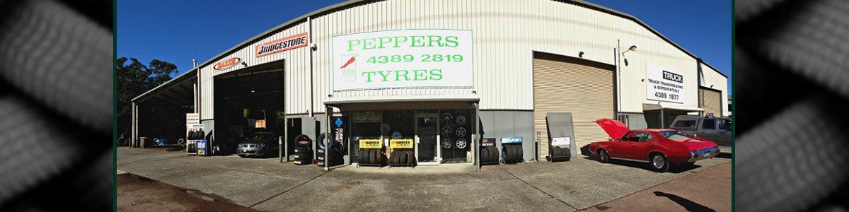 peppers tyres exterior view
