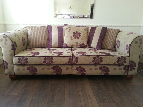 Re-upholstery sofas 