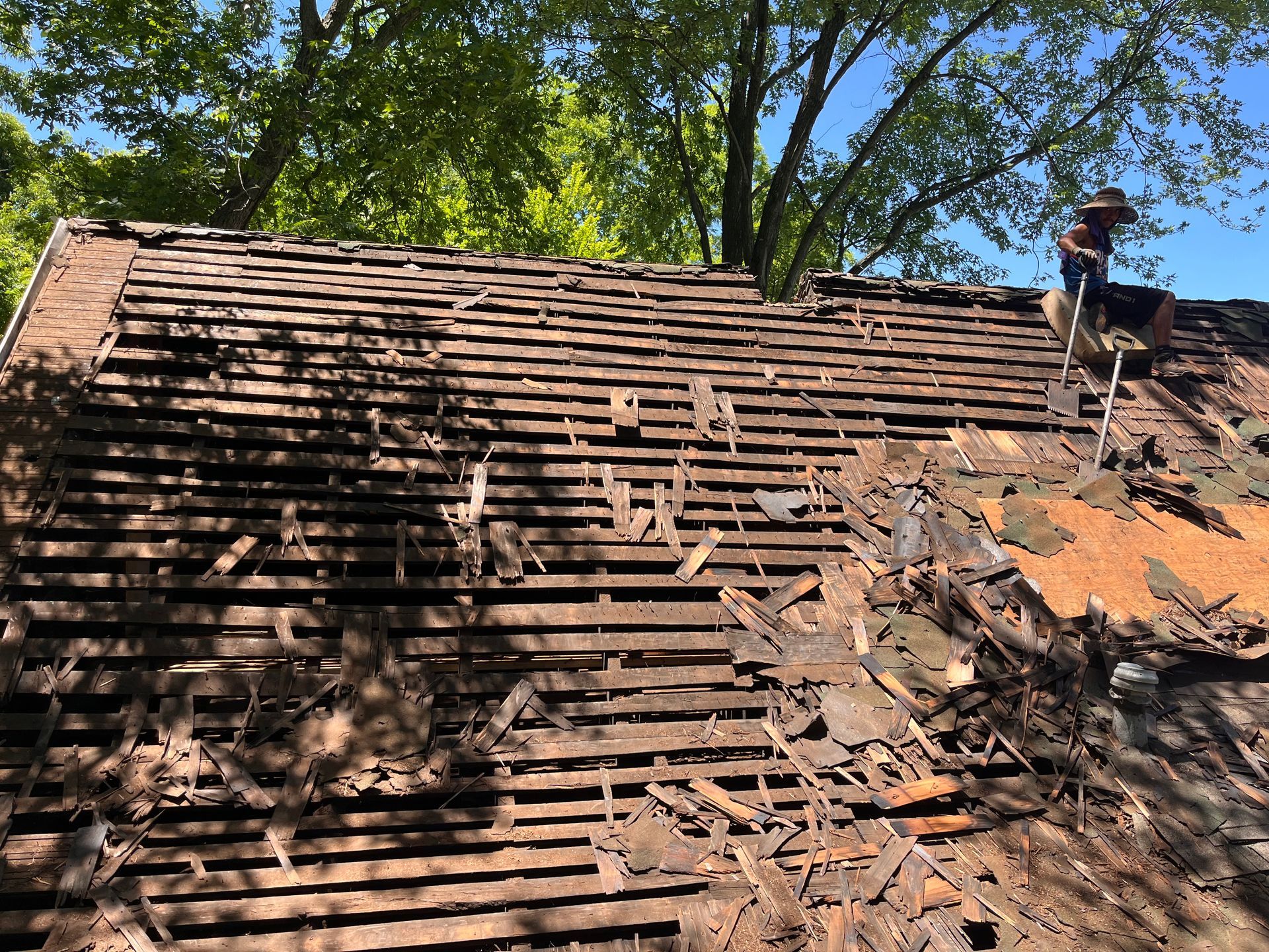 roof tear off recover