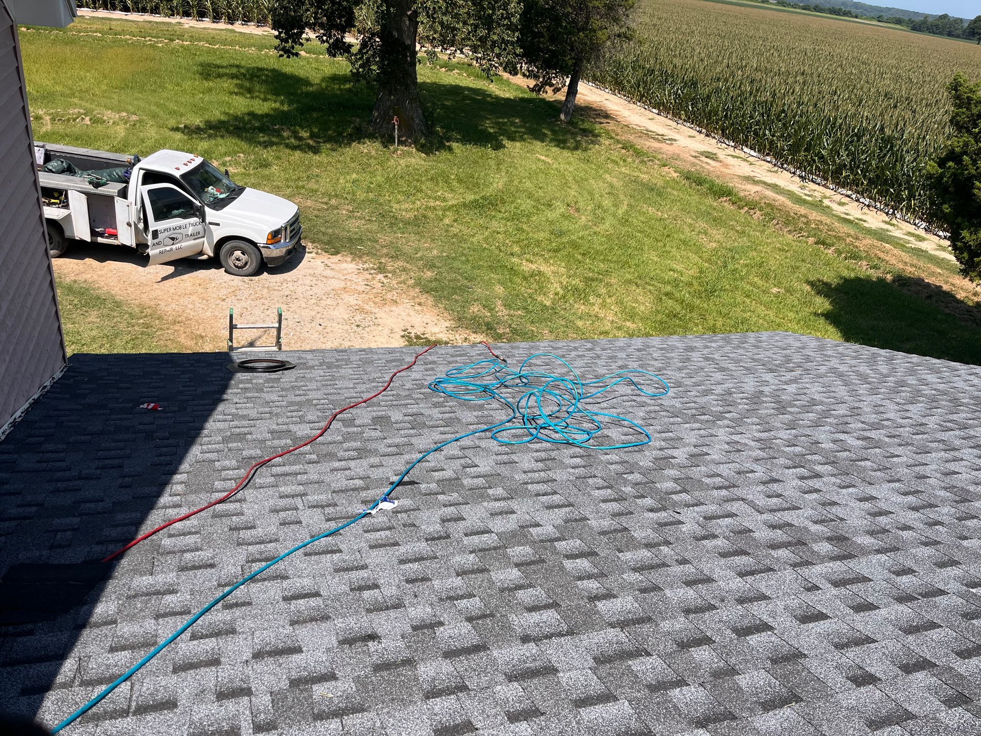 new residential roof