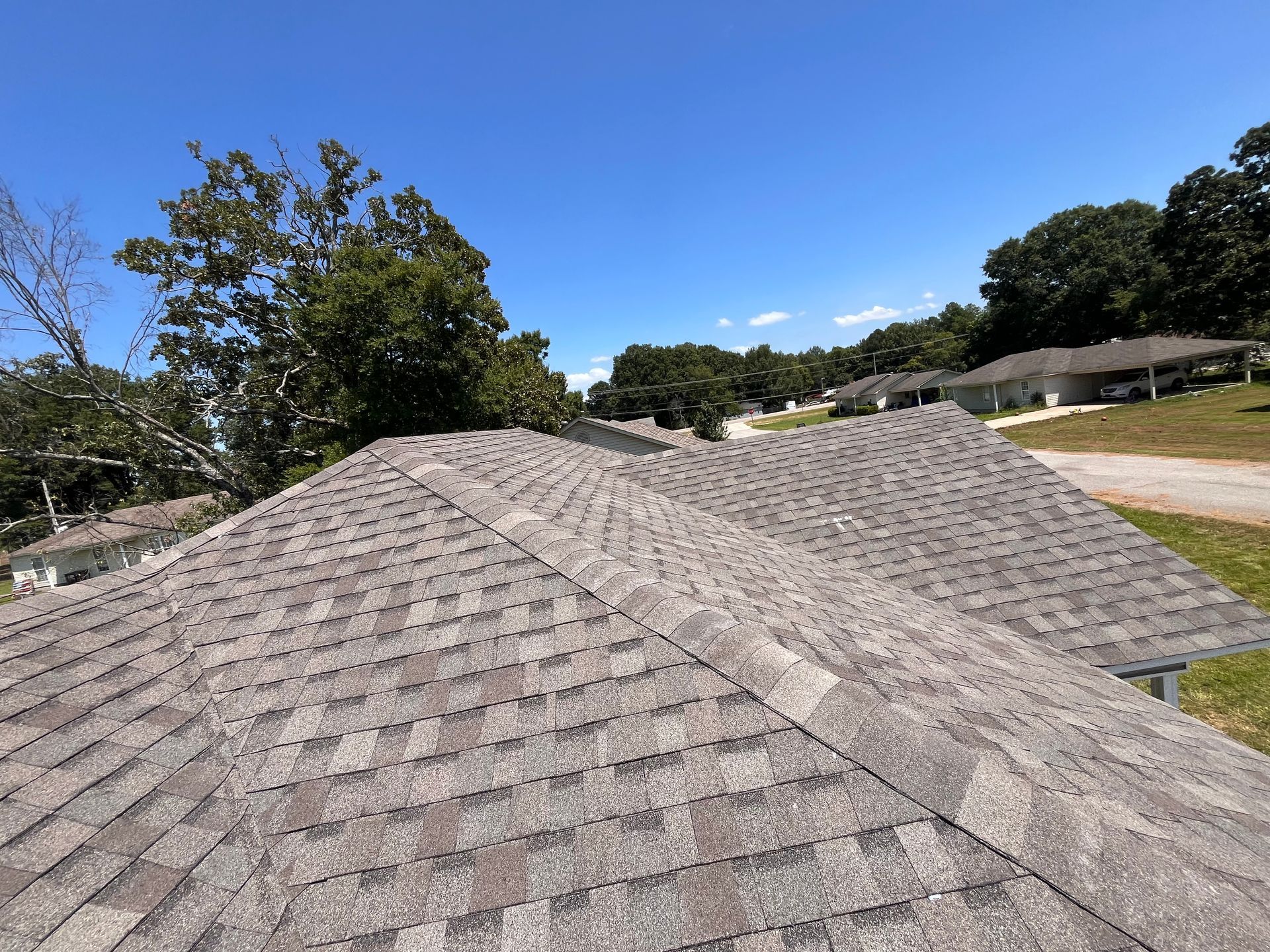 new shingle roof
