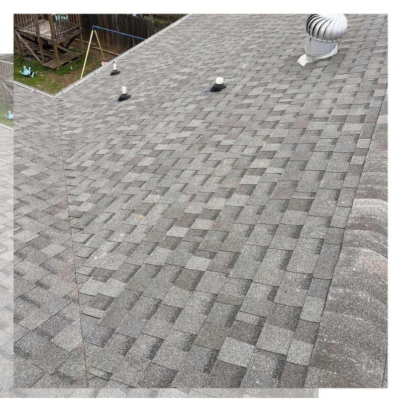 gray shingle roof