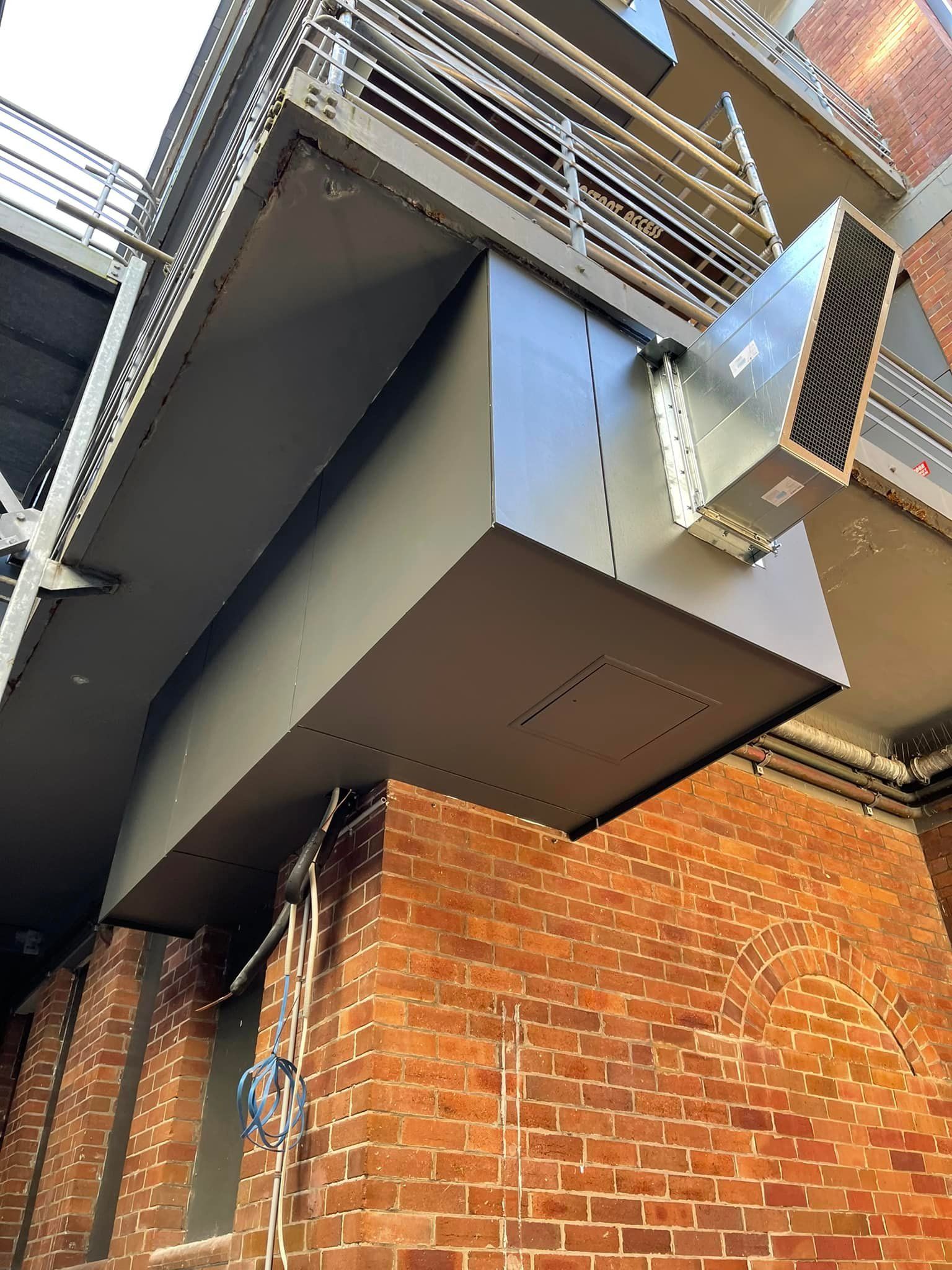 newly washed vent system