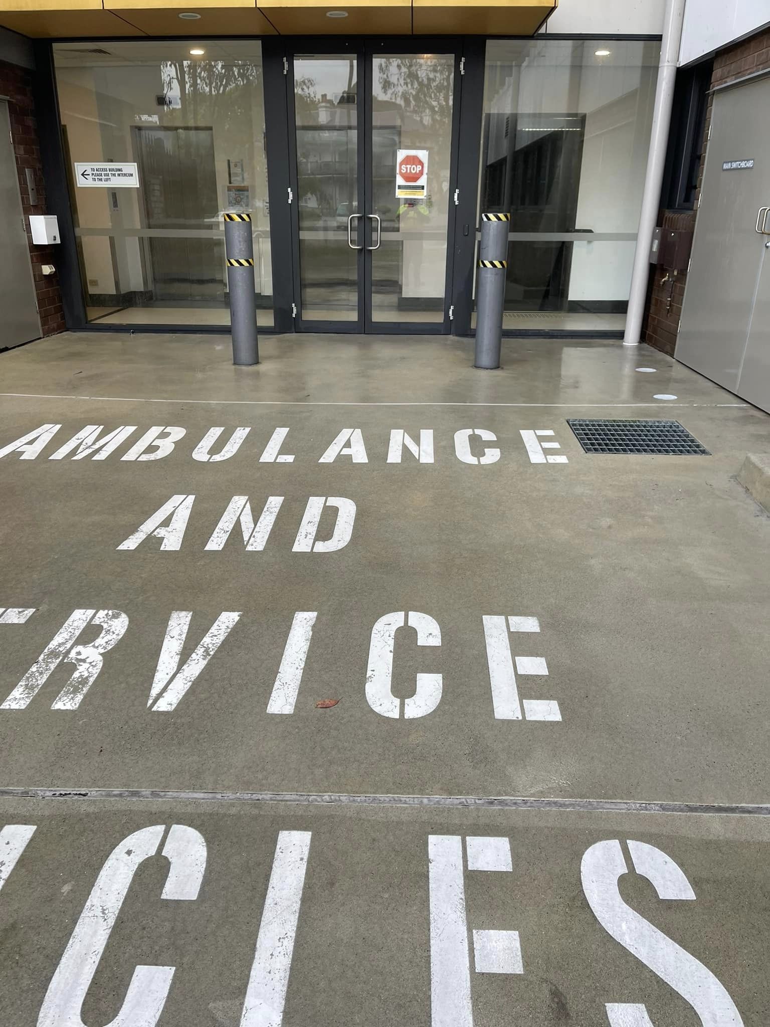 newly cleaned hospital windows