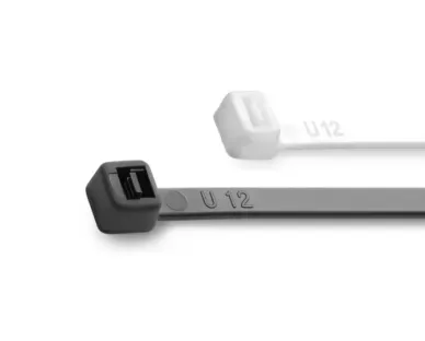 TIE10 Classic standard cable ties in black and white