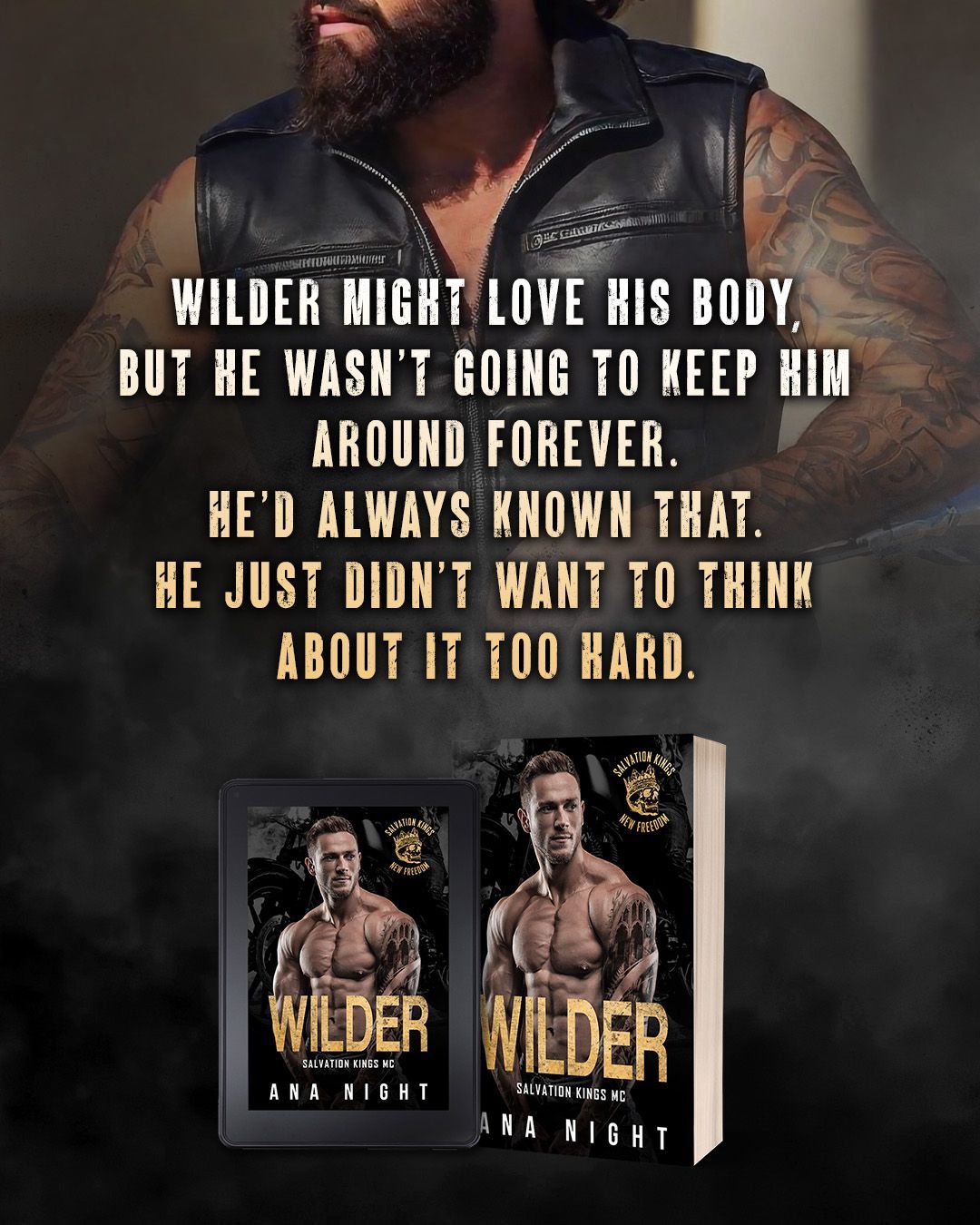 A spicy, forced proximity, opposites attract, MM biker romance book, featuring a deaf MC and possessive MC. You can also expect vigilante romance,found family and hurt/comfort vibes.