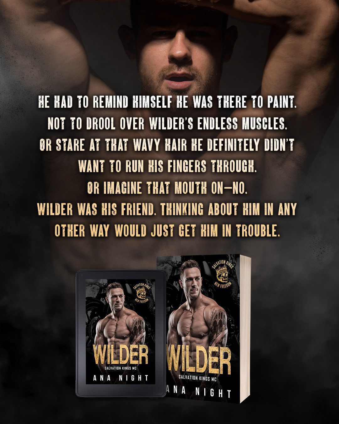 A spicy, forced proximity, opposites attract, MM biker romance book, featuring a deaf MC and possessive MC. You can also expect vigilante romance,found family and hurt/comfort vibes.