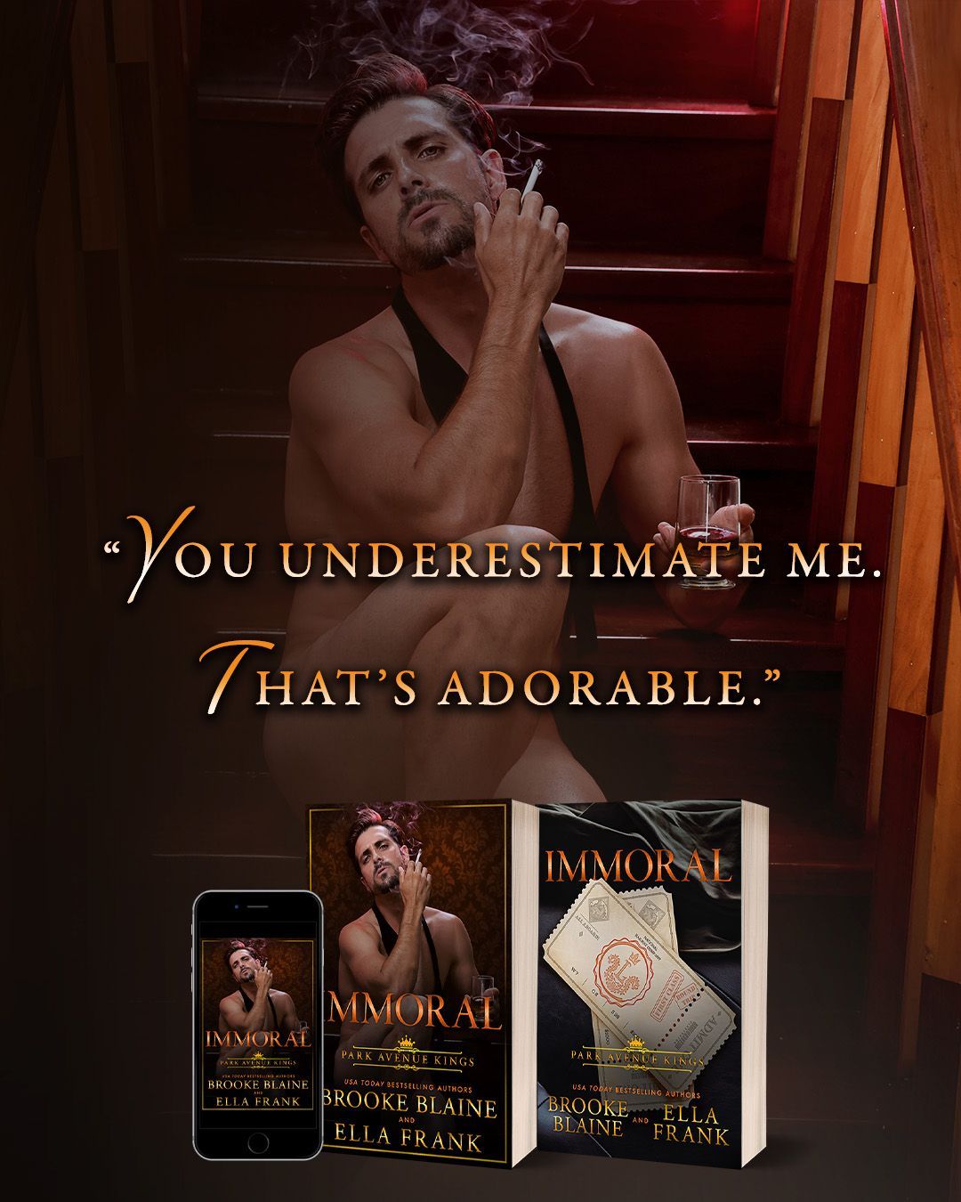A spicy, cat and mouse, forbidden love, M/M billionaire romance book featuring a morally grey anti-hero, with strong indecent proposal and undercover UNDER the covers vibes.