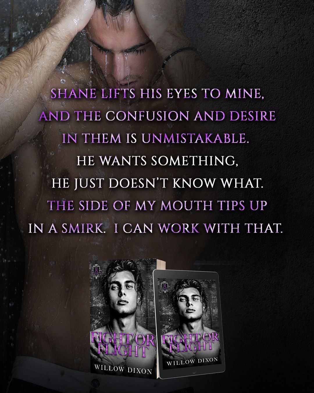 A spicy, rivals to lovers, bi awakening, forced proximity,  protective MC, dark college M/M romance book. Expect hurt/comfort, fighting as foreplay/mild primal play, mild knifeplay, domination and bratting, implied dubcon, morally ambiguous heroes, not-so-secret societies, high heat, and lots of spicy times. 