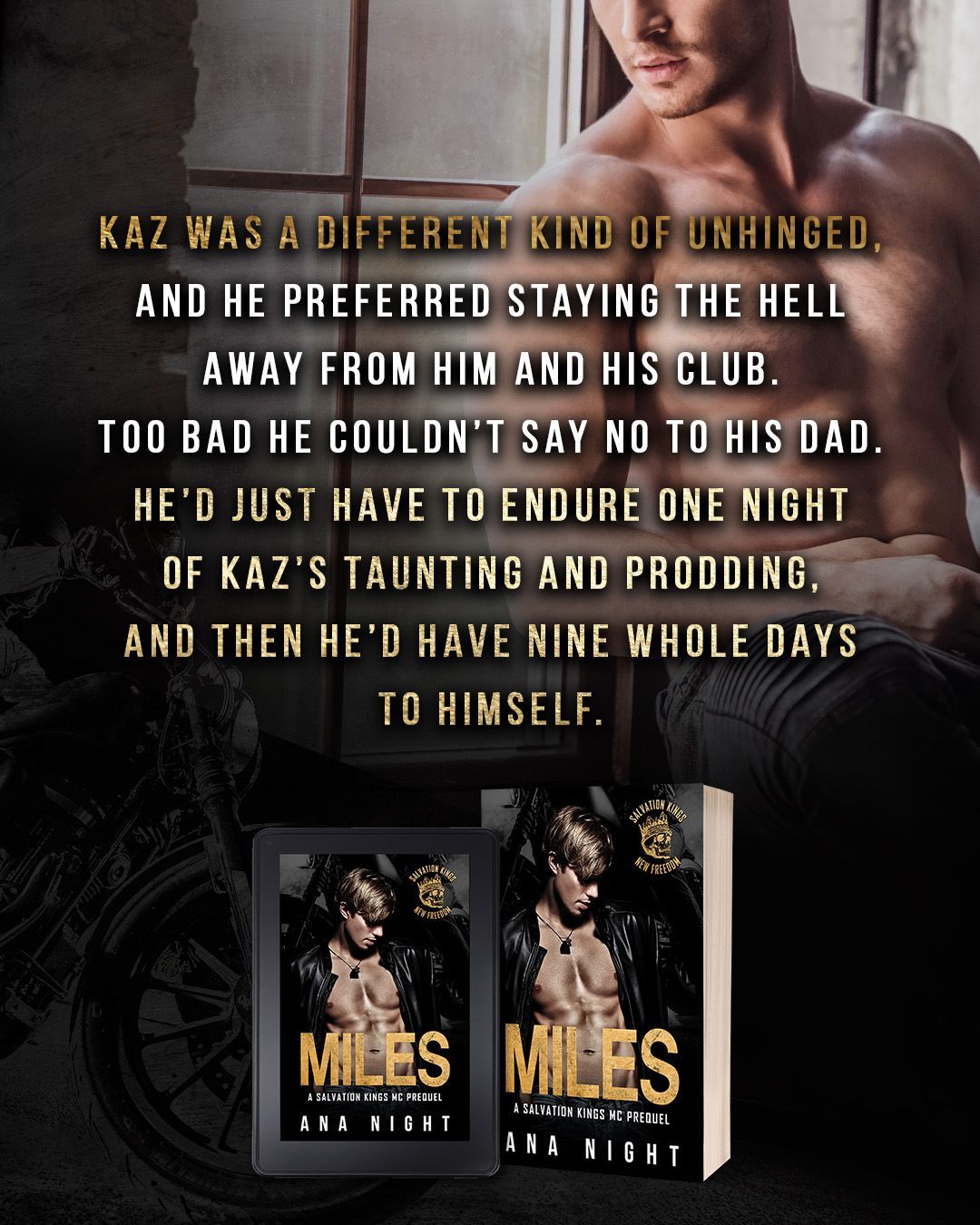 A steamy, opposites attract, forced proximity,  secret relationship, bully M/M biker romance book, featuring a possessive MC with childhood trauma and trust issues.