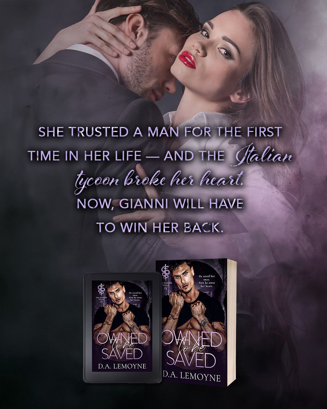 A spicy, forced proximity, second chance Italian billionaire romance book, featuring a morally gray hero with found family and possessive protector vibes.