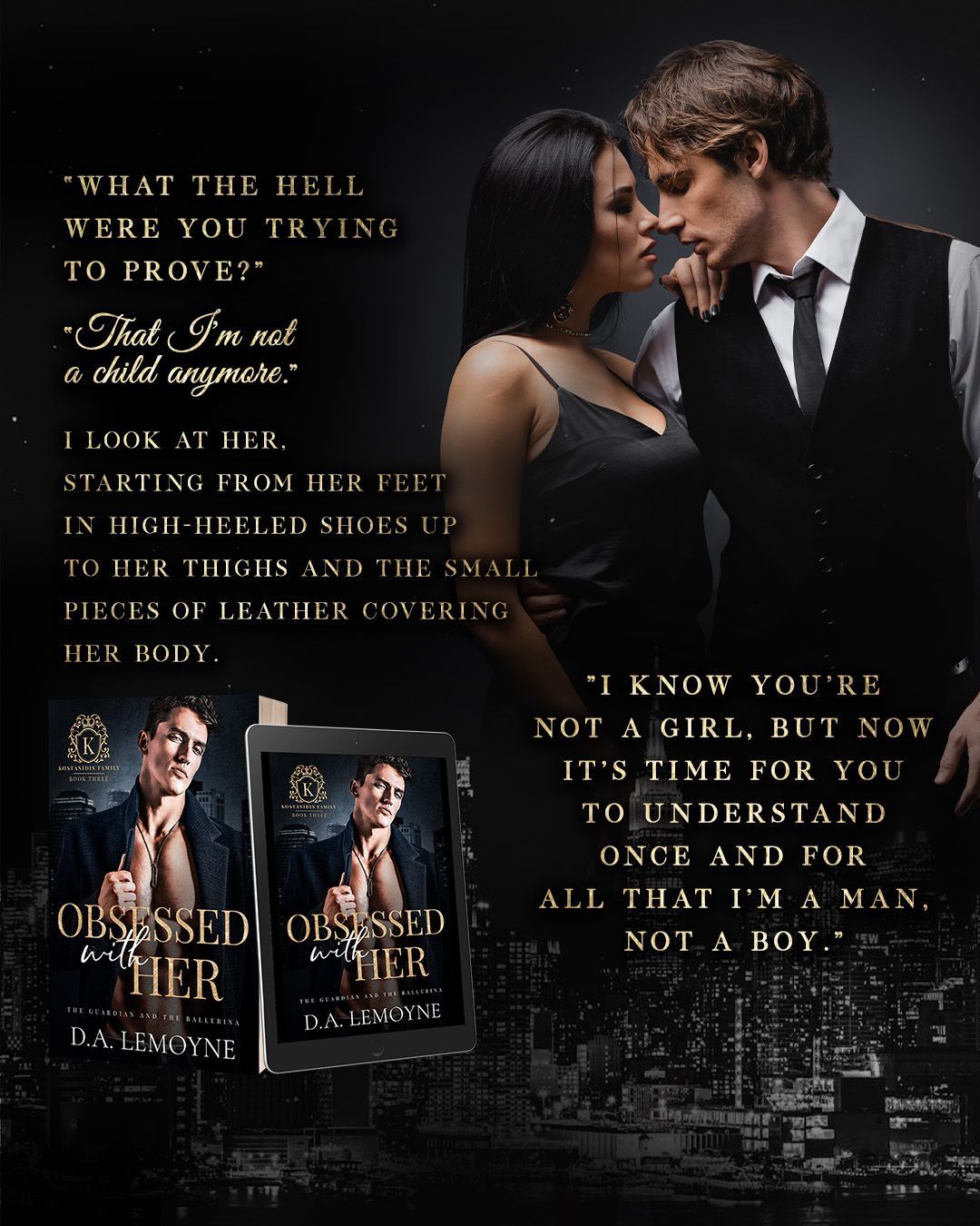 A spicy, age-gap, he falls first, forced proximity, alpha hero, protector, found family, family drama, happily ever after,  billionaire romance book with secrets and unexpected plot twist.