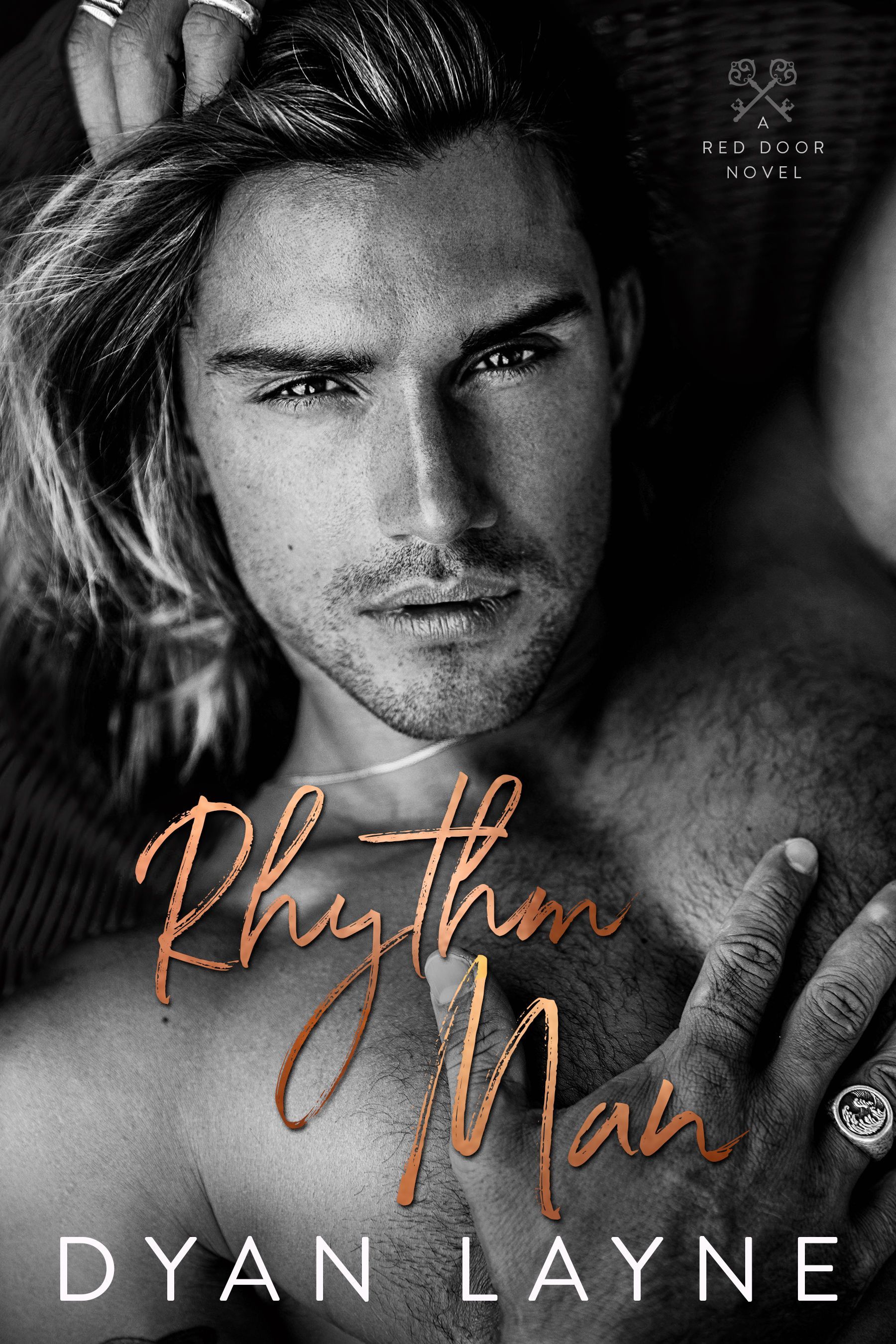 A steamy, alpha male, age-gap, childhood friend’s little sister, rockstar romance book.