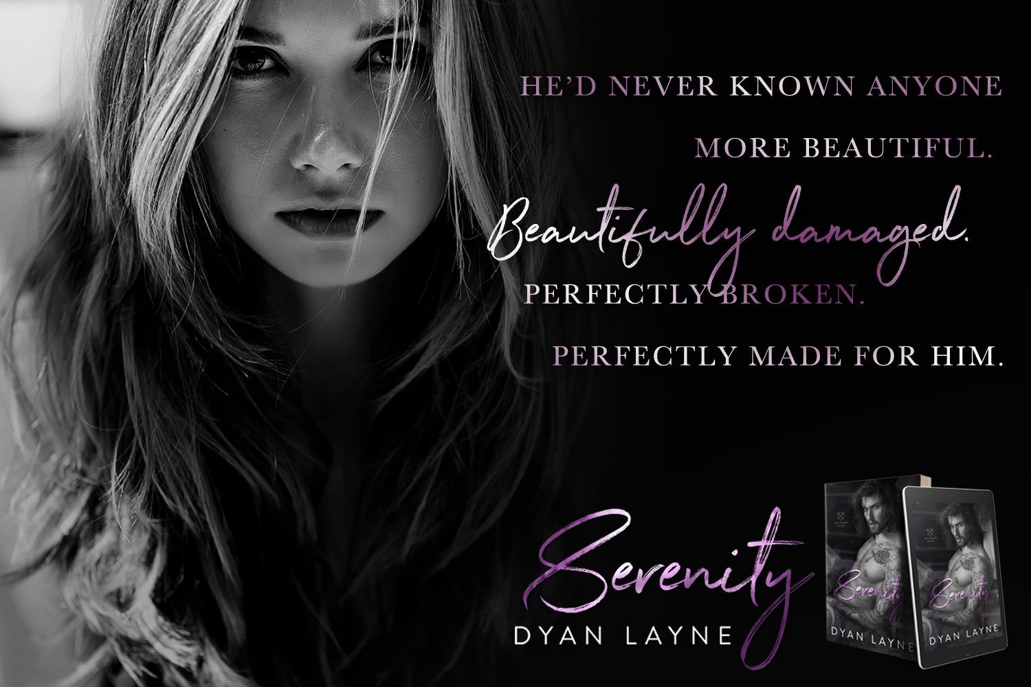 A spicy, forbidden love, emotional, dark fairy tale romance, featuring an alpha hero, with found family and urban romantic suspense vibes.