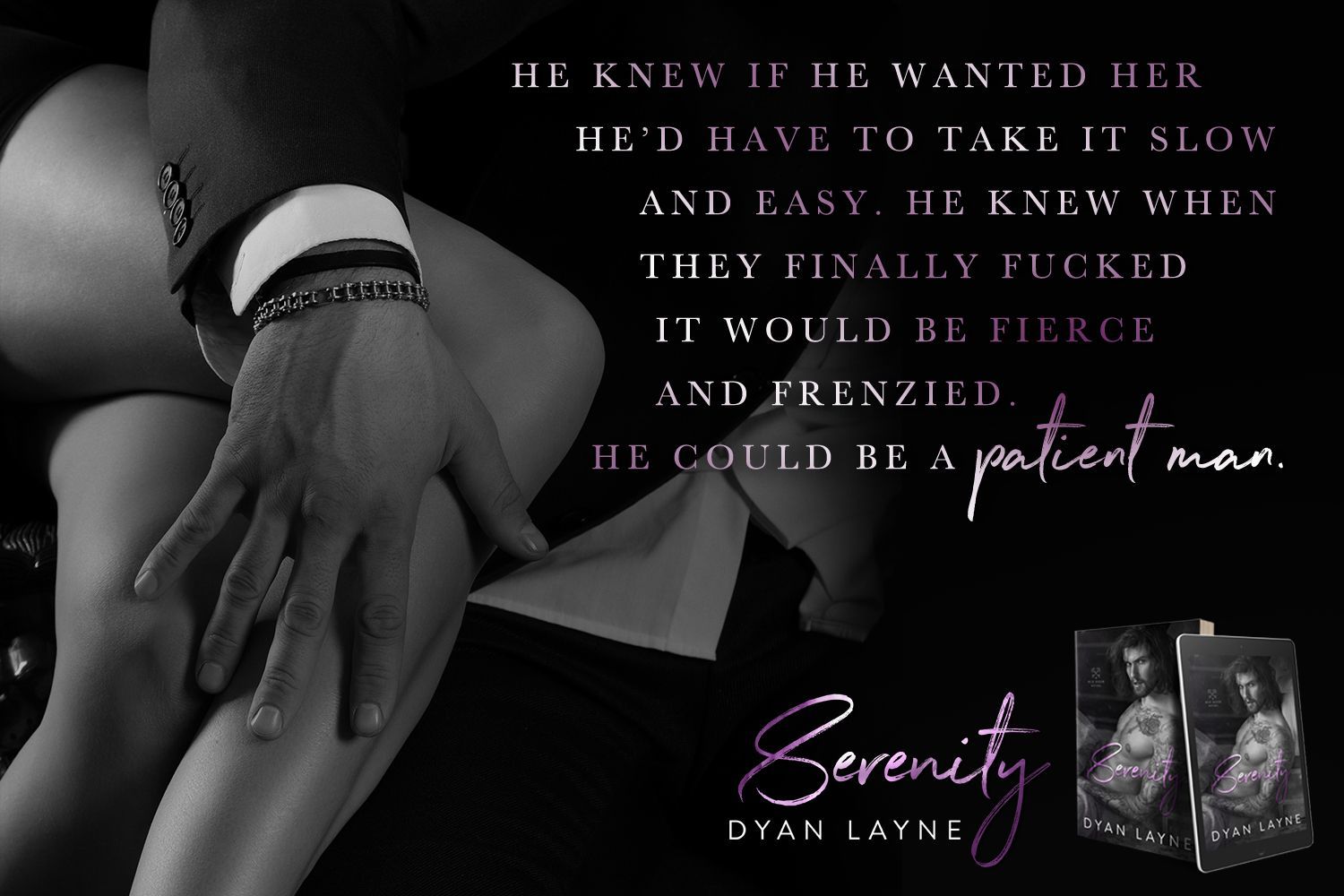 A spicy, forbidden love, emotional, dark fairy tale romance, featuring an alpha hero, with found family and urban romantic suspense vibes.