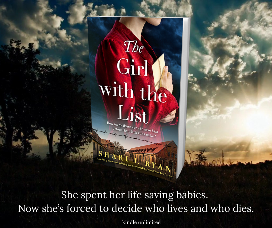 The Girl with the List by Shari J Ryan World War II Holocaust Historical