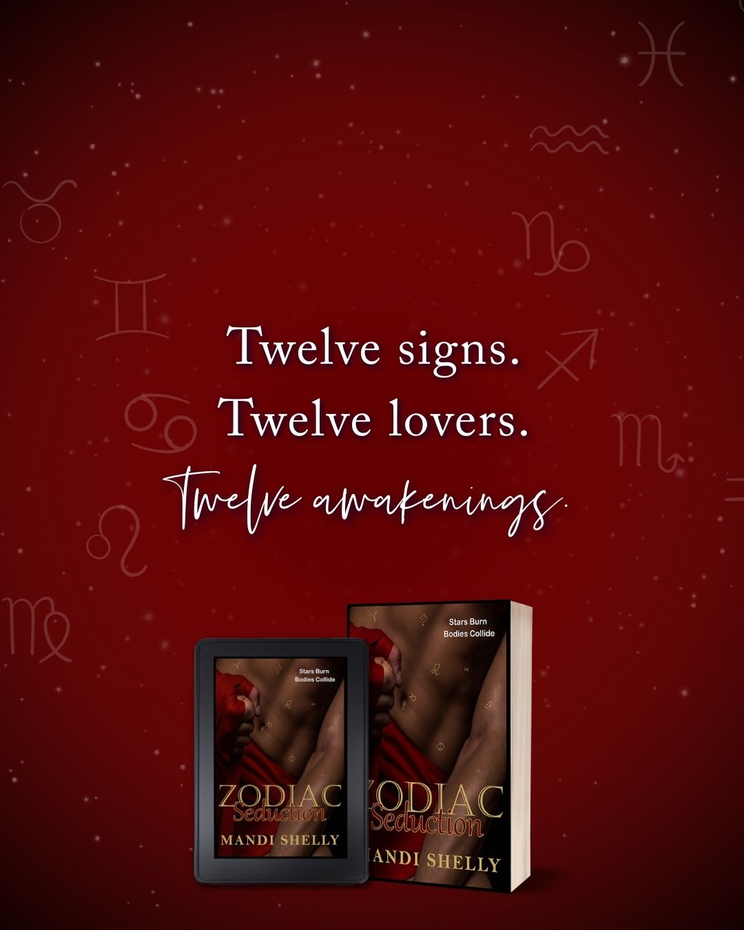 An uber spicy, sex positive, zodiac romance, self-discovery, erotic romance novella book.