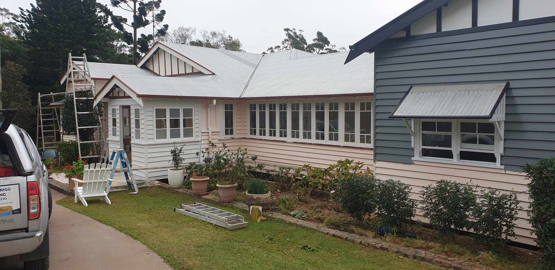 White Bungalow House — Painter In Sunshine Coast, QLD