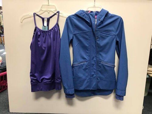 Purple Dress and Blue Long Sleeves — Kids Consignment in Louisville, KY