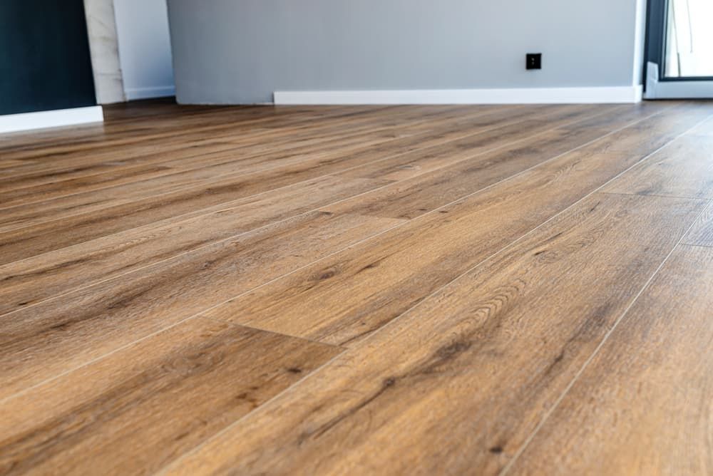 A Living Room with A Wooden Floor — More on the Floor in Barrack Heights, NSW