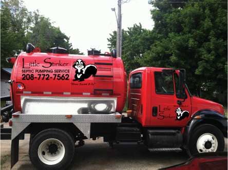 Septic Tanker in Rathdrum, ID at Little Stinker Septic