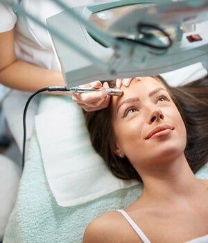 Woman treated by dermatologist - Dermatology in Mesa, AZ