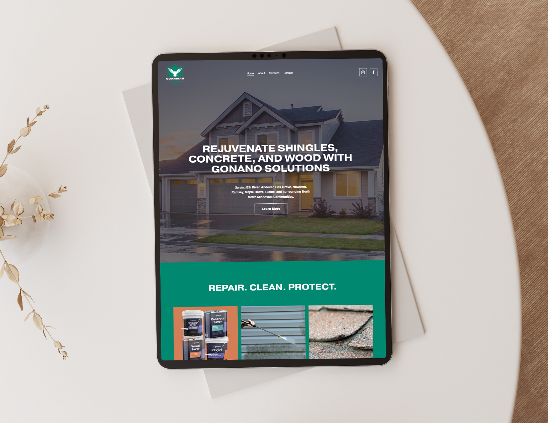 Website Design Example