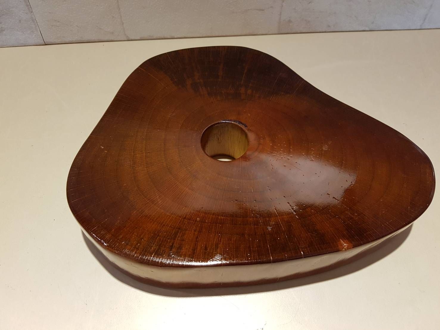 原木底座 (深色 32*32)