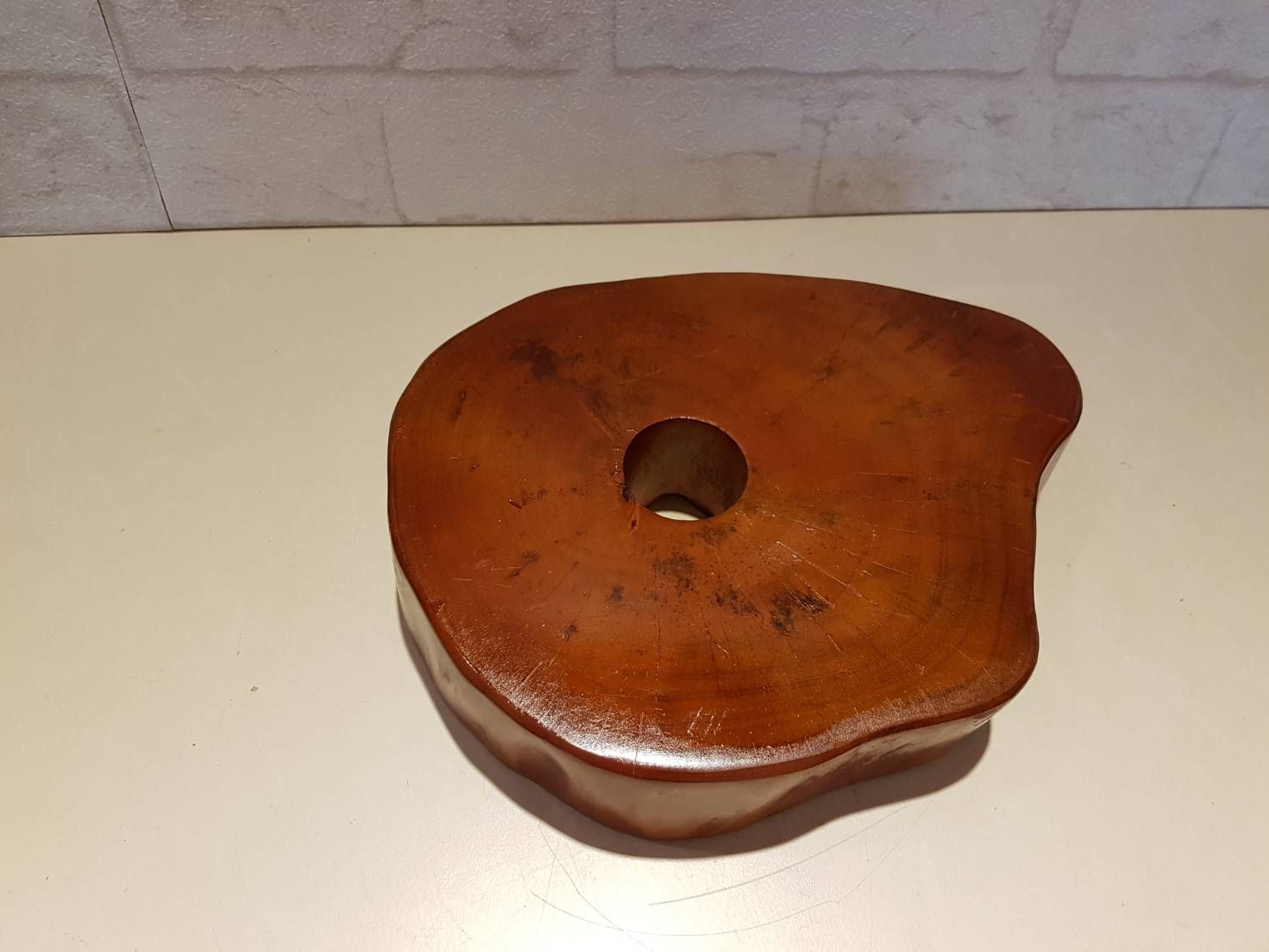 原木底座 (深色 14*14)