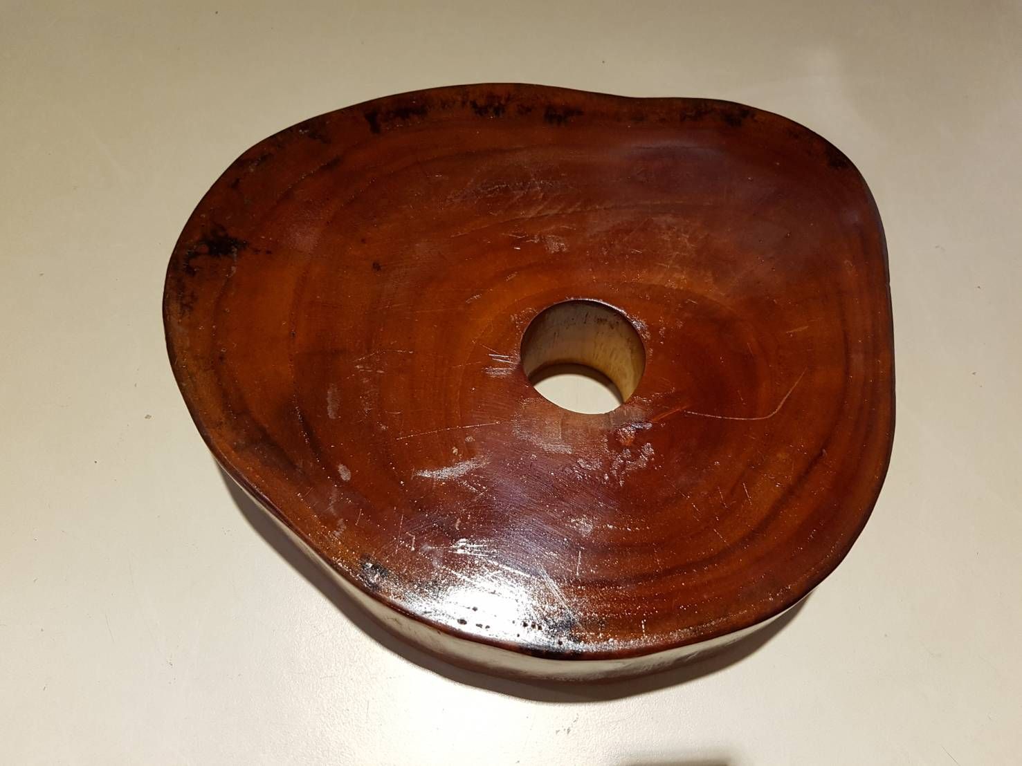 原木底座 (深色 24*24)