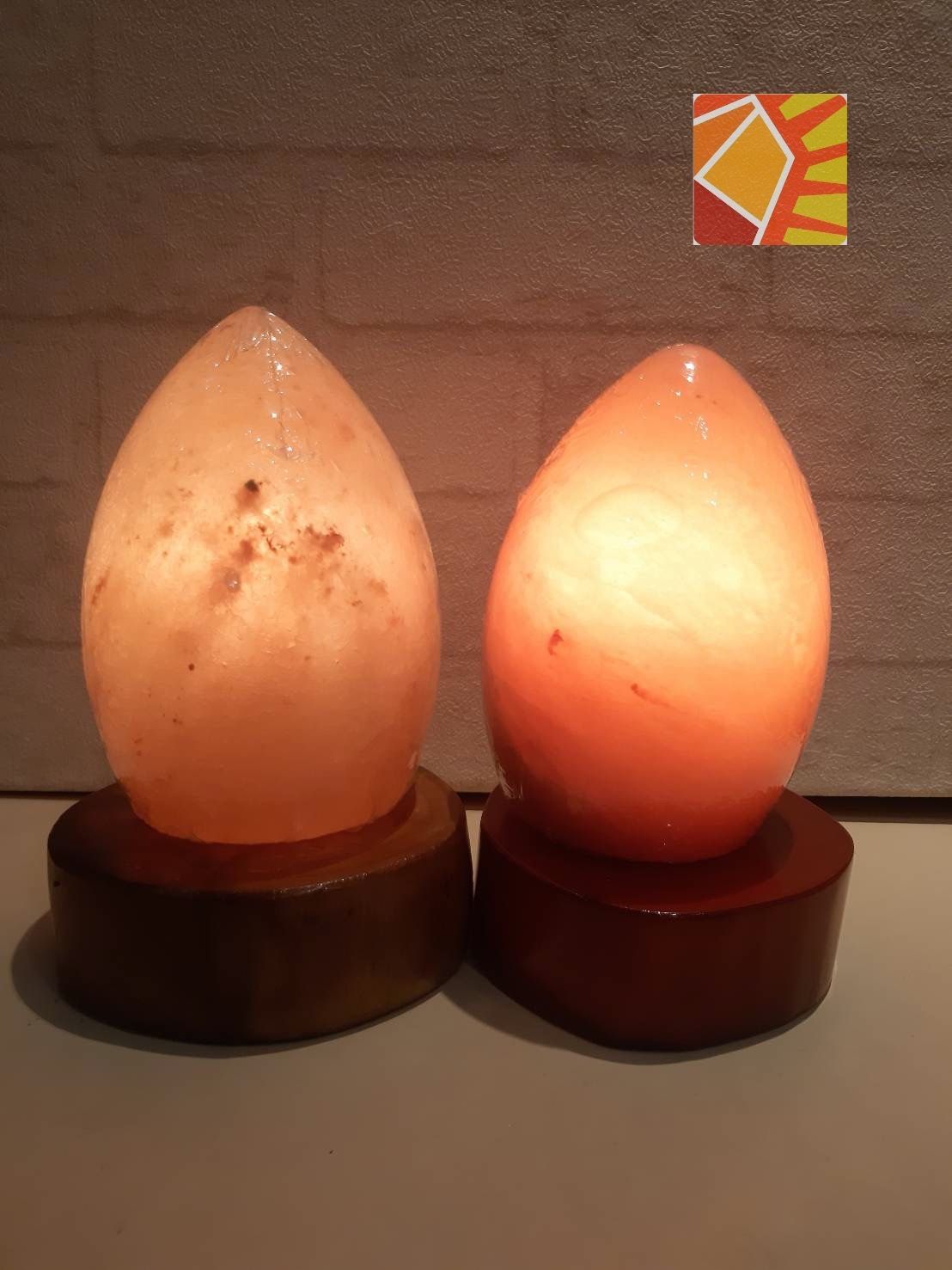 【特價NG款】玫瑰岩誕生(蛋形)造型鹽燈 ＜隨機出貨!!!＞