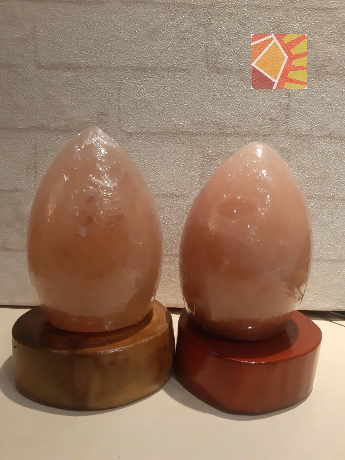 【特價NG款】玫瑰岩誕生(蛋形)造型鹽燈 ＜隨機出貨!!!＞