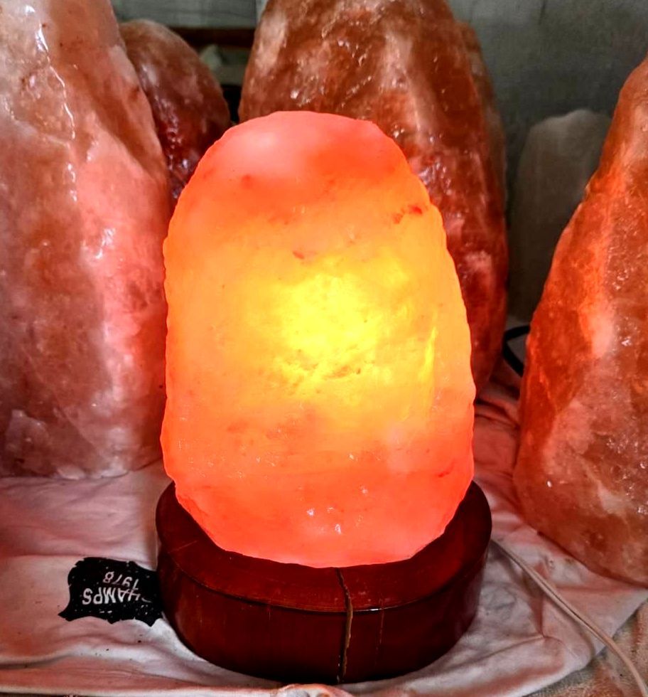 玫瑰鹽燈 4~5kg(隨機出貨)