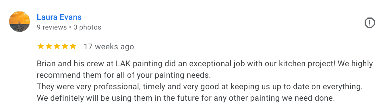 LAK Painting Review Johnson County