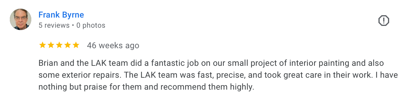 LAK Painting Review Johnson County
