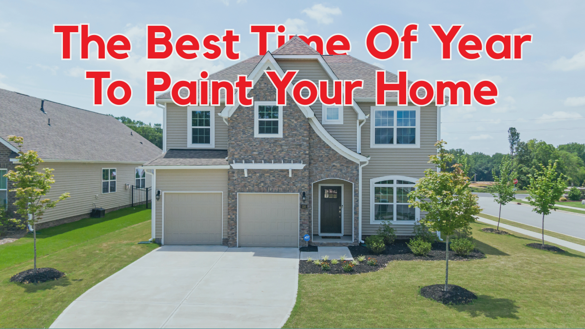 The Best Time of Year to Paint Your Home in Kansas City and Johnson County, Kansas