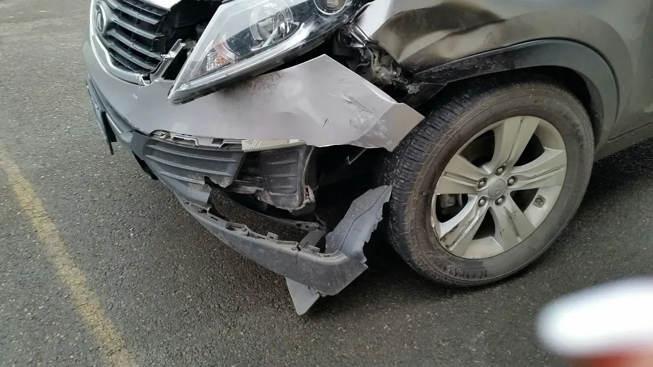 Front Car Damage — McMinnville, OR — Marshall Auto Body