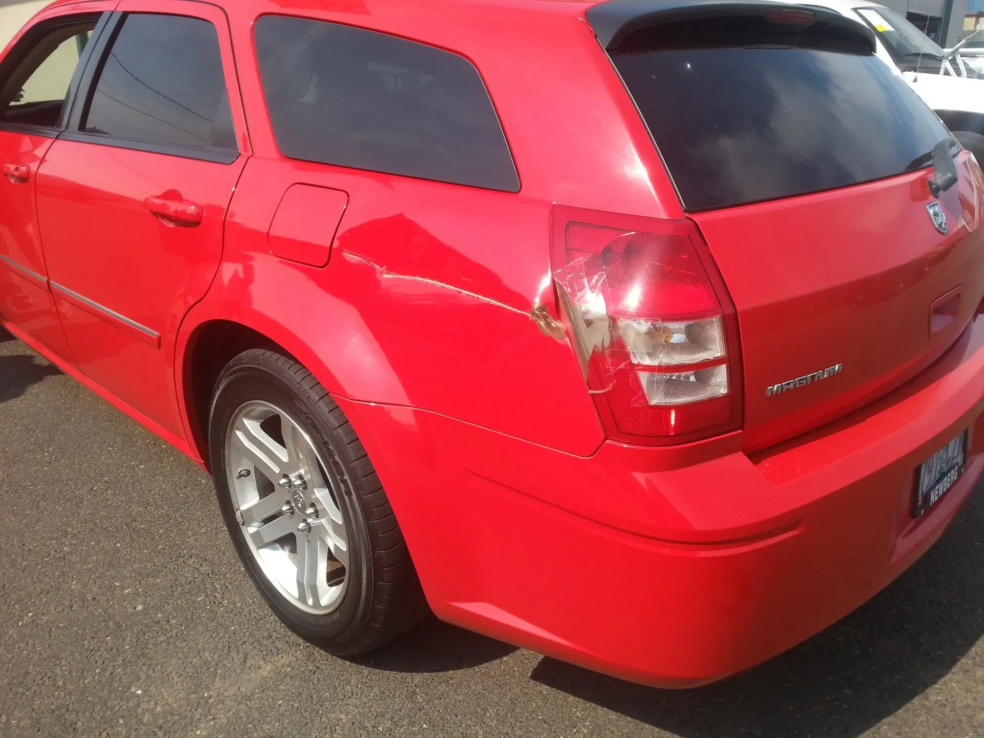 Deep Scratch Repair — McMinnville, OR — Marshall Auto Body